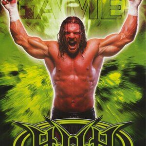 ViNTAGE POSTER  WRESTLING TRIPLE H - I AM THE GAME